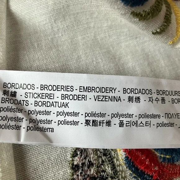 NWOT Zara Asian inspired embroidered jacket - Picture 11 of 12